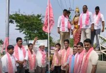 తెలంగాణ తల్లి విగ్రహం బిఆర్ఎస్ ఆవిర్భావ వేడుకలు