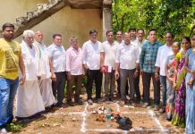 ధర్పల్లి మండల కేంద్రంలో నాలుగు మహిళా భవనాలకు భూమిపూజ