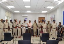 జిల్లా ఎస్పీని మర్యాదపూర్వకంగా కలిసిన పోలీస్ అధికారుల సంఘం నూతన కార్యవర్గం…