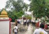 యోగాతో పాటు మొక్కలు నాటుతూ..ఆలయాలను శుభ్రపరుస్తున్న భీంగల్ యోగ బృందం…