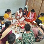 భక్తిశ్రద్ధలతో ఏనుగందుల కృష్ణ హరి రజనిత గారి నివాసంలో దైవ యజ్ఞం..