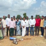 పోసానిపేట్లో ఇందిరమ్మ ఇళ్లకు భూమి పూజ…
