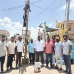 ఇందల్వాయి గ్రామంలో సీసీ కెమెరాల ఏర్పాటు…