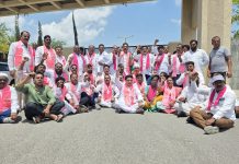 నిజామాబాద్ లో బిఆర్ఎస్ భారీ ధర్నా కాంగ్రెస్ ప్రభుత్వం పై గణేష్ బిగాల ఆగ్రహం