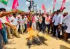 డొంకేశ్వర్లో సీఎం రేవంత్ రెడ్డి దిష్టిబొమ్మ దగ్ధం…