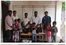 ఇంద్రానగర్ తండా ఎంపీపీఎస్లో విద్యార్థులకు షూస్, సాక్స్ పంపిణీ…