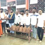 కొడిచర్లలో మట్టి గణపతుల పంపిణీ…