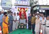 హెల్మెట్ ధరించిన వినాయకుడు.. కామారెడ్డి పోలీసుల వినూత్న అవగాహన…