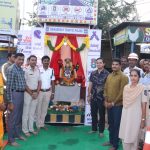 హెల్మెట్ ధరించిన వినాయకుడు.. కామారెడ్డి పోలీసుల వినూత్న అవగాహన…