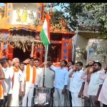 ధర్పల్లి మండల కేంద్రంలో జాతీయ జెండా ఆవిష్కరణ…