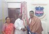 ధర్పల్లి ఎస్సై సందీప్కు సర్పంచ్ సన్మానం…