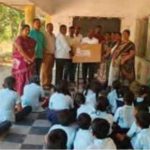 సీతారాంపూర్ పాఠశాలకు టీవీ అందజేత…
